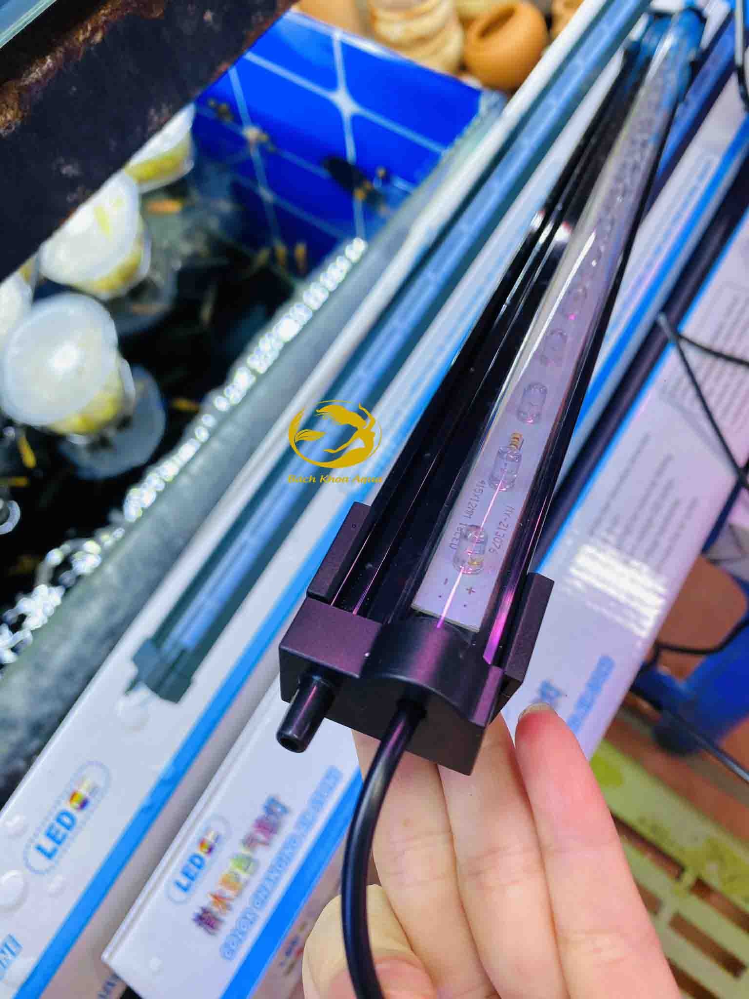 Thanh sủi kết hợp đèn Led đủ kích thước cho bể cá